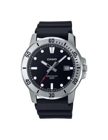 Reloj deportivo hombre Casio  MTP-VD01-1EV 49 × 45 × 10,3 mm 50m WR  correa de resina