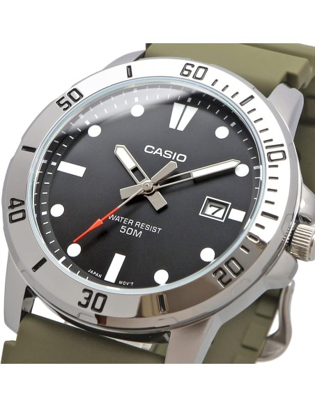 Reloj deportivo hombre Casio  MTP-VD01-3EV 49 × 45 × 10,3 mm 50m WR  correa de resina