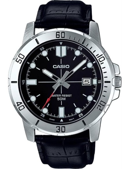 Reloj deportivo hombre Casio  MTP-VD01-1EV 49 × 45 × 10,3 mm 50m WR  correa de resina