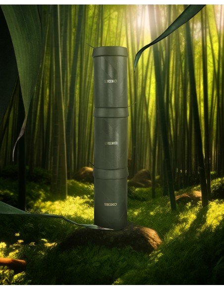 automático hombre Seiko Alpinist Prospex SPB435J SPB435J1 SPB435 38mm Laurel Save the Forest Bamboo Grove