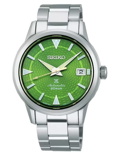 automático hombre Seiko Alpinist Prospex SPB435J SPB435J1 SPB435 38mm Laurel Save the Forest Bamboo Grove