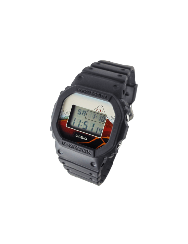 Casio G-Shock DW-5600KHSH25-1JR JDM Special Edition  Hokusai Sanka Hakuu Kurofuji