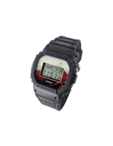 Casio G-Shock DW-5600KHSH25-1JR JDM Special Edition  Hokusai Sanka Hakuu Kurofuji