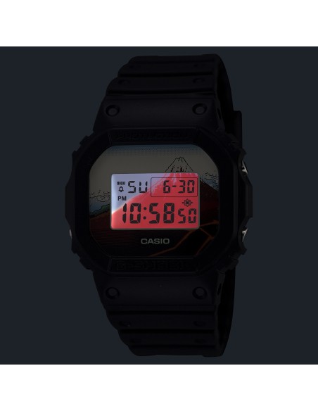 Casio G-Shock DW-5600KHSH25-1JR JDM Special Edition  Hokusai Sanka Hakuu Kurofuji