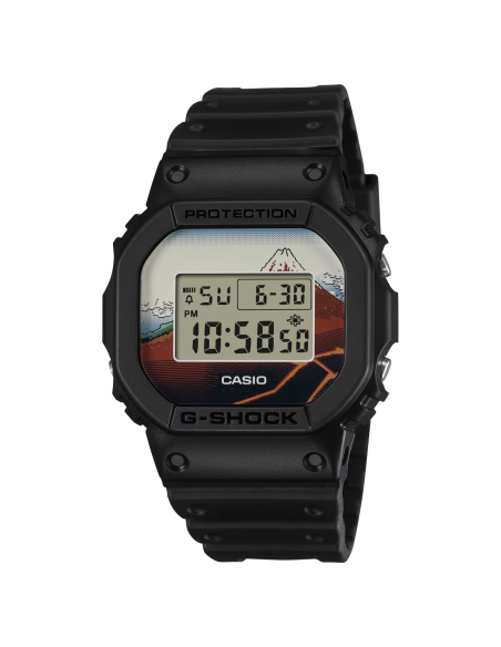 Casio G-Shock DW-5600KHSH25-1JR JDM Special Edition  Hokusai Sanka Hakuu Kurofuji