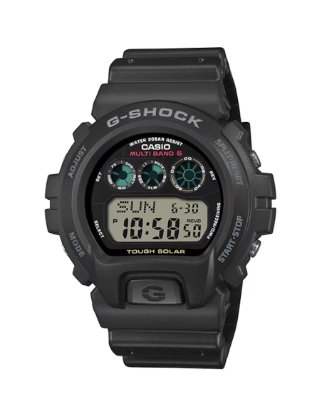 Casio G-Shock GW-6900U-1JF JDM Multiband 6 200m WR resistente a los golpes Super Illuminator