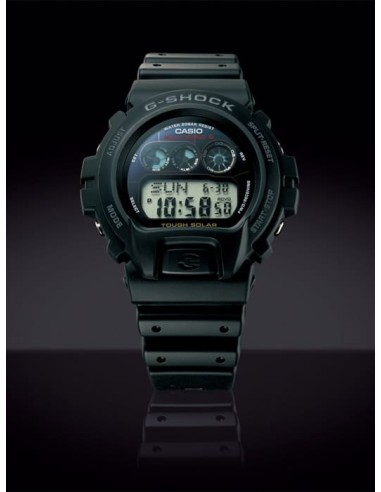 Casio G-Shock GW-6900U-1JF JDM Multiband 6 200m WR resistente a los golpes Super Illuminator