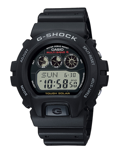 Casio G-Shock GW-6900U-1JF JDM Multiband 6 200m WR resistente a los golpes Super Illuminator