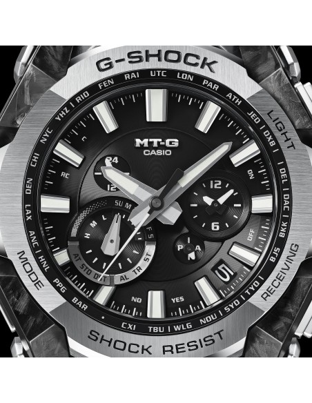 solar Bluetooth Radiocontrol hombre Casio G-Shock MTG-B4000D-1AJF JDM 45.3MM 200M WR cristal de zafiro