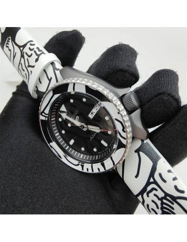automático hombre Seiko 5 Sports SBSA123 x AUTO MOAI | Limited Edition JDM Hecho en Japón