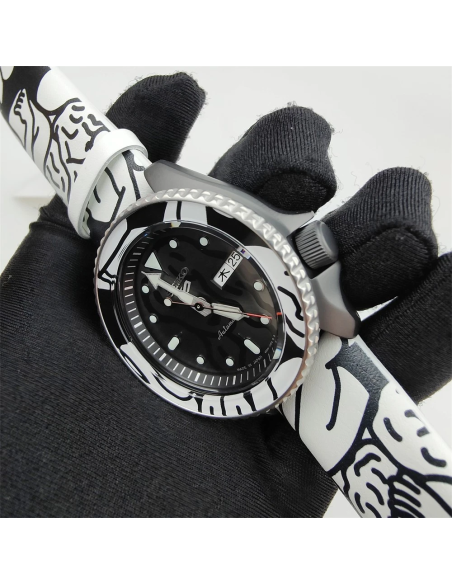 automático hombre Seiko 5 Sports SBSA123 x AUTO MOAI | Limited Edition JDM Hecho en Japón
