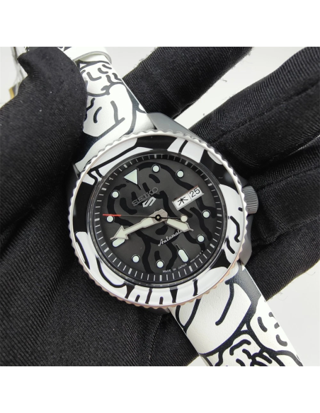 automático hombre Seiko 5 Sports SBSA123 x AUTO MOAI | Limited Edition JDM Hecho en Japón