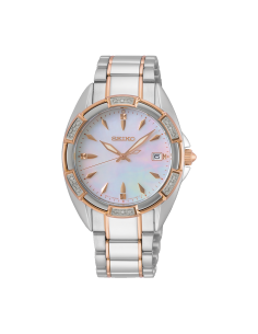 mujer cuarzo Seiko Ladies SKK878 | 18 Diamonds & Mother of Pearl 33.3mm