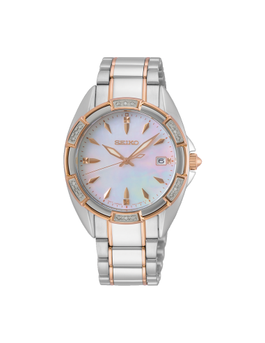 mujer cuarzo Seiko Ladies SKK878 | 18 Diamonds & Mother of Pearl 33.3mm