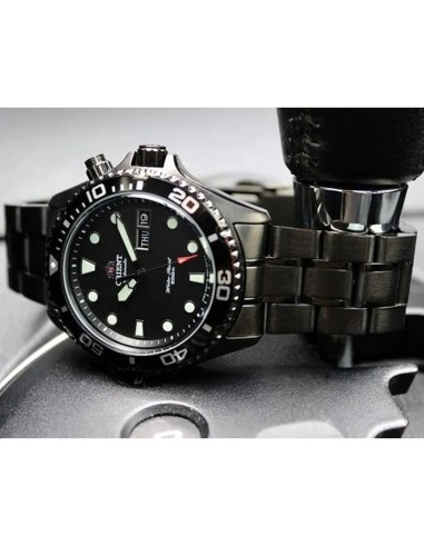 buceo hombre automático Orient TAA02003B RAY RAVEN II 41.5mm baño iones