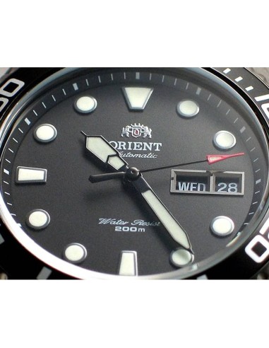 buceo hombre automático Orient TAA02003B RAY RAVEN II 41.5mm baño iones