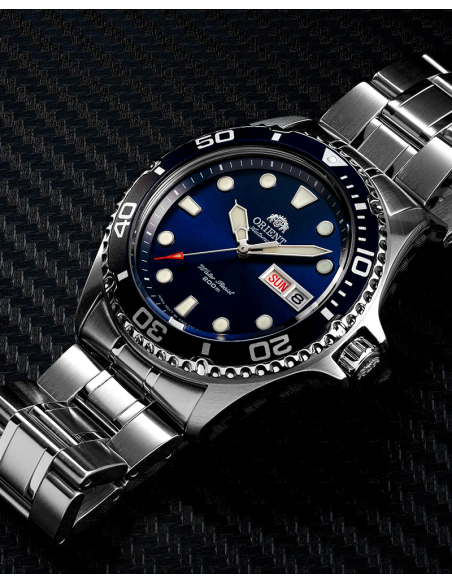 automático buceo hombre Orient Mako Ray II "Deep Blue" TAA02005D 41.5mm 200m