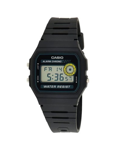 reloj clásico digital Casio F-94WA-8HDG 38,2 × 33,2 × 8,5 mm 7 años batería