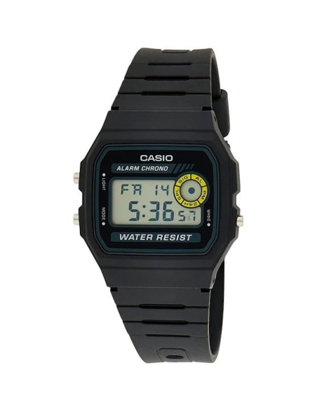 reloj clásico digital Casio F-94WA-8HDG 38,2 × 33,2 × 8,5 mm 7 años batería