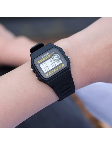 reloj clásico digital Casio F-94WA-9HDG 38,2 × 33,2 × 8,5 mm 7 años batería