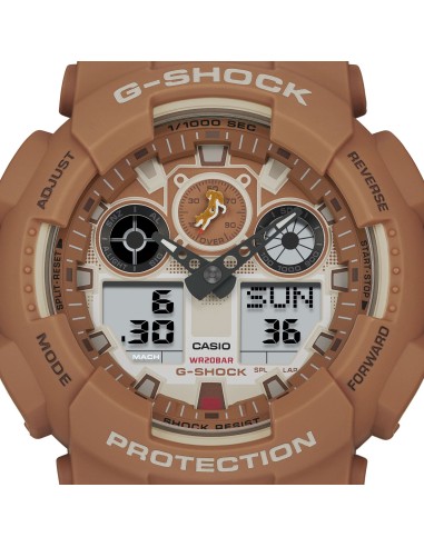 CASIO G-SHOCK GA-100SHB-5A "Aka-Shiba"JDM Limited Edition