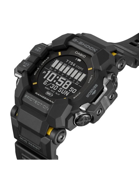 solar GPS Bluetooth Casio G-Shock Master of G Rangeman GPR-H1000-1JR 60.6 × 53.2 × 20.3 mm