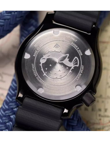 automático buceo hombre Citizen Fugu NY0158-09L 44mm 200m WR cristal de zafiro