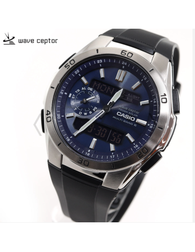 solar radiocontrol Casio WaveCeptor WVA-M650-2AJF  JDM 48.8 × 43.5 × 14.5 mm 100M