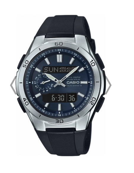 solar radiocontrol Casio WaveCeptor WVA-M650-2AJF  JDM 48.8 × 43.5 × 14.5 mm 100M