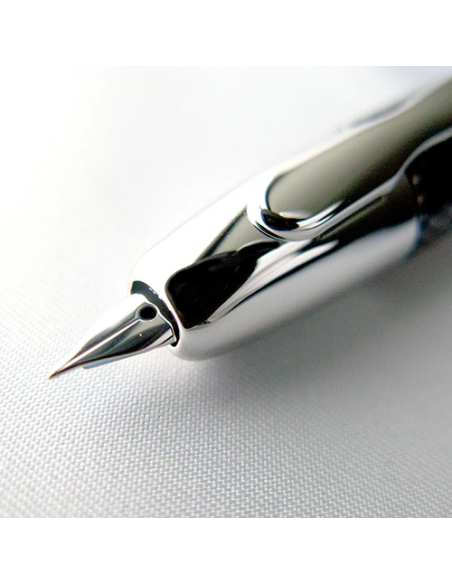 Pilot Capless "Kasuri" (Carbonesque) FCN-2MR-KB-M JDM  Plumín de Oro Gold Nib 18K