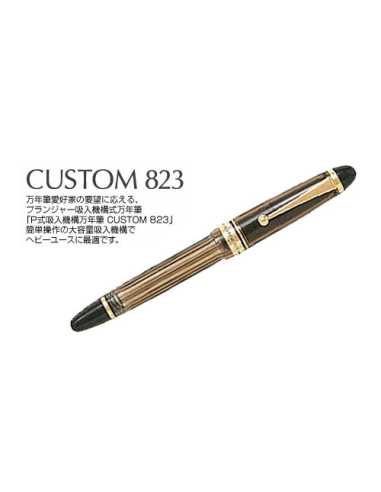 Pilot Custom 823 FKK-3MRP-BN-M JDM Plumín Oro 14K