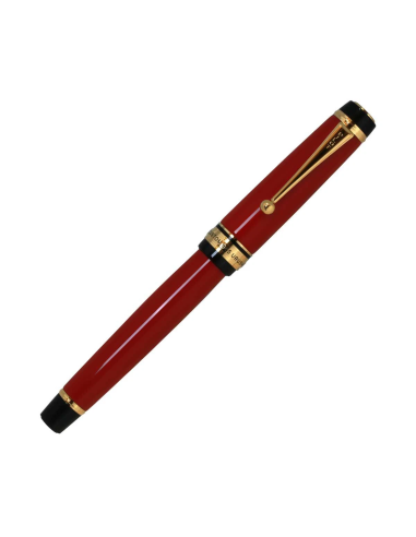 Pilot Custom 845 Urushi  FKV-5MR-R-M JDM - Vermilion (Rojo Bermellón) - Ebonita y Oro 18K