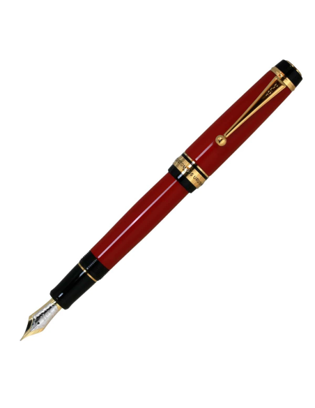 Pilot Custom 845 Urushi  FKV-5MR-R-M JDM - Vermilion (Rojo Bermellón) - Ebonita y Oro 18K
