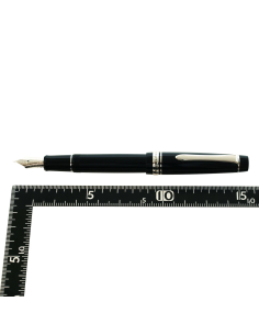 Pilot Custom Heritage 912   FKVH-2MR-B-M - Negro / Rodio - Plumín Oro 14K