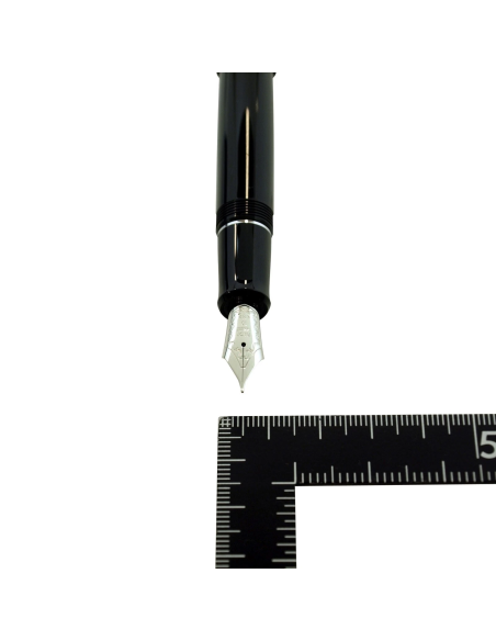Pilot Custom Heritage 912   FKVH-2MR-B-M - Negro / Rodio - Plumín Oro 14K