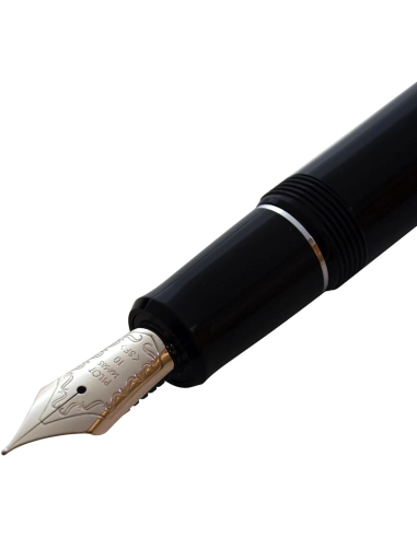 Pilot Custom Heritage 912   FKVH-2MR-B-M - Negro / Rodio - Plumín Oro 14K