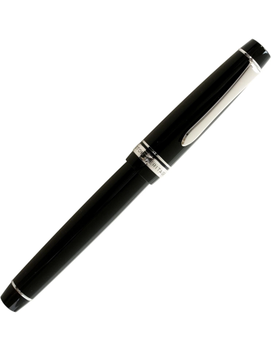 Pilot Custom Heritage 912   FKVH-2MR-B-M - Negro / Rodio - Plumín Oro 14K