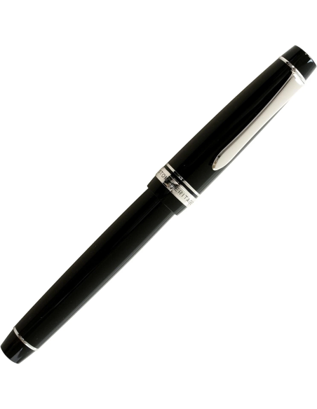 Pilot Custom Heritage 912   FKVH-2MR-B-M - Negro / Rodio - Plumín Oro 14K