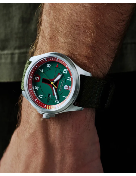 solar hombre Citizen Star Wars Boba Fett AW1418-06W 44mm 100m