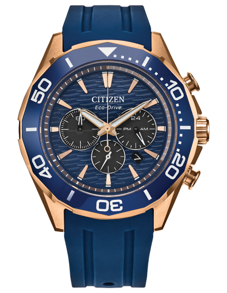 solar cronógrafo hombre Citizen CA4733-00L Endeavor Chrono Eco‑Drive cronógrafo zafiro  43 mm