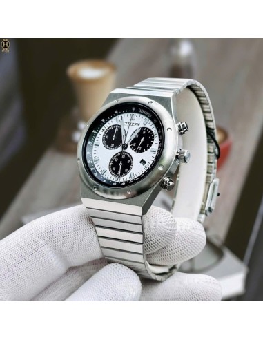 cronógrafo solar unisex Citizen Eco-Drive AT2541-54A JDM "Record Label 1984" 38mm