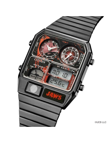 cuarzo unisex Citizen Ana-Digi Temp JG2138-60Z Record Label JDM  32.5mm– Edición Limitada