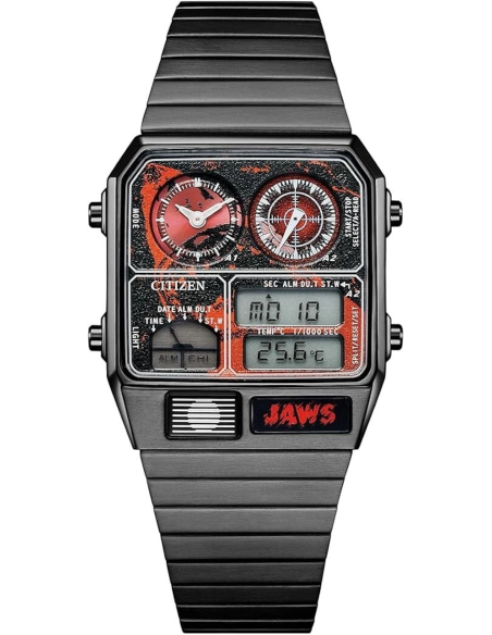 cuarzo unisex Citizen Ana-Digi Temp JG2138-60Z Record Label JDM  32.5mm– Edición Limitada