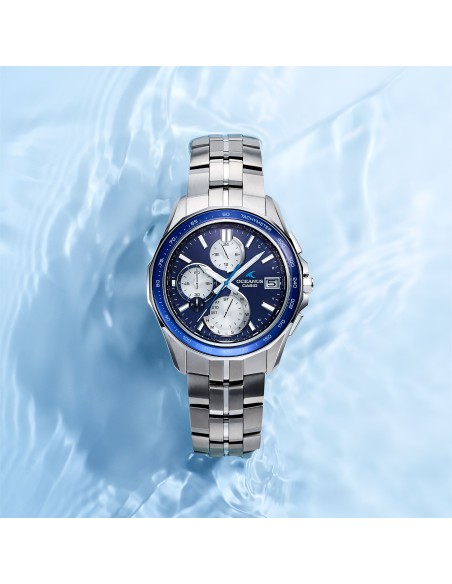 solar radiocontrol Titanio Bluetooth hombre Casio Oceanus Manta OCW-S7000F-2AJF JDM  42,8mm