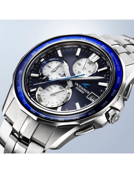solar radiocontrol Titanio Bluetooth hombre Casio Oceanus Manta OCW-S7000F-2AJF JDM  42,8mm