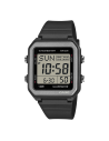 unisex digital Casio W-221H-1AJF JDM 38.4mm Hora Mundial batería 10 años 50m WR JDM