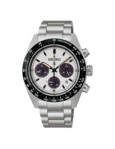 solar cronógrafo Seiko Prospex Speedtimer Solar Ivory Panda SBDL125