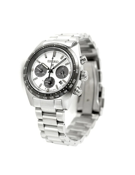 solar cronógrafo Seiko Prospex Speedtimer Solar Ivory Panda SBDL125