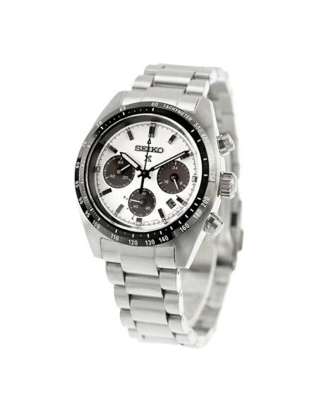 solar cronógrafo Seiko Prospex Speedtimer Solar Ivory Panda SBDL125