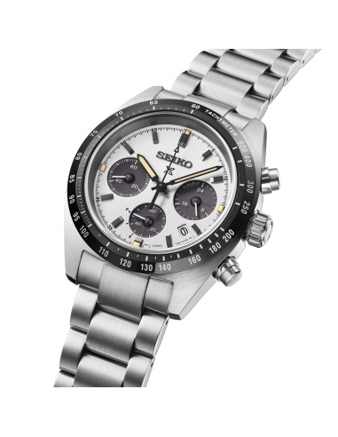 solar cronógrafo Seiko Prospex Speedtimer Solar Ivory Panda SBDL125